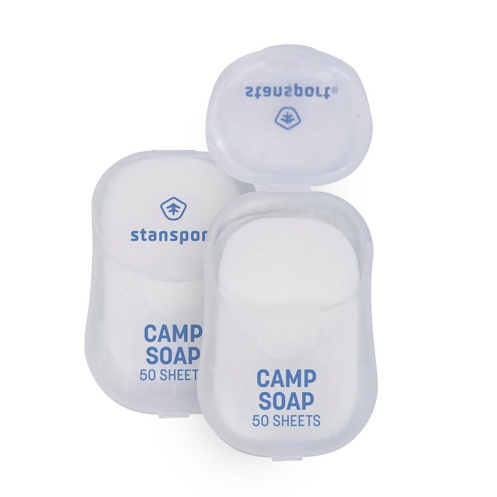 Camp Soap Sheets- 50 Counts (Pack of 2)