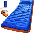 Camping Sleeping Pad,5.9 Inch Thick Camping Mat with Built in Pillow and Foot Pump,Self Inflating Sleeping Pad for Camping Backpacking
