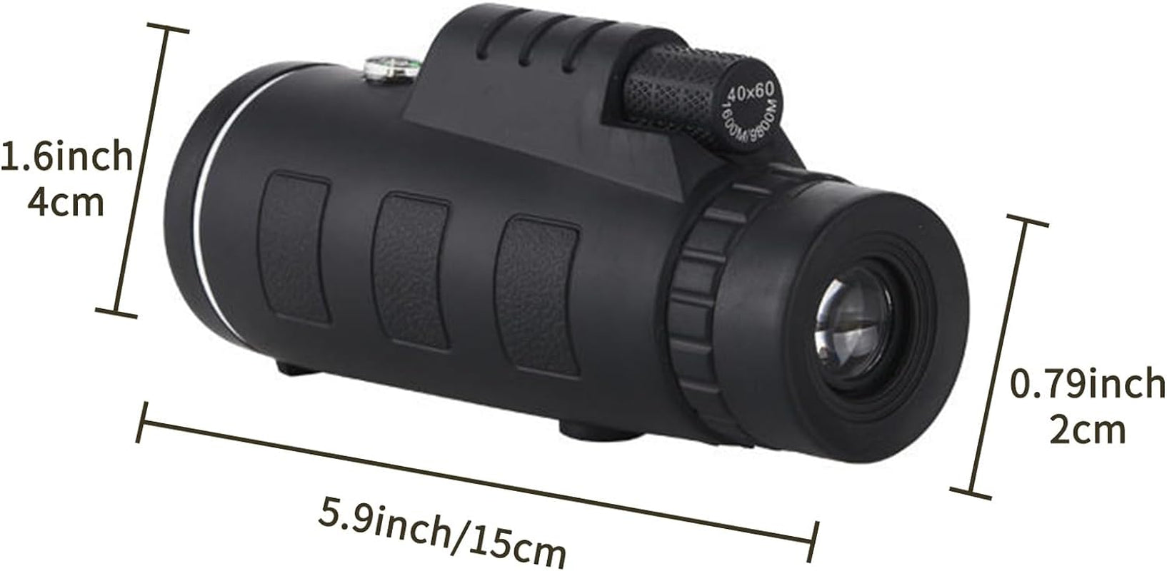 40X60 Monocular Telescope, Small Monoculars for Adults High Powered, Night Vision Monocular Telescope for Smartphone, High Definition Handheld Telescope for Wildlife Bird Watching Hunting