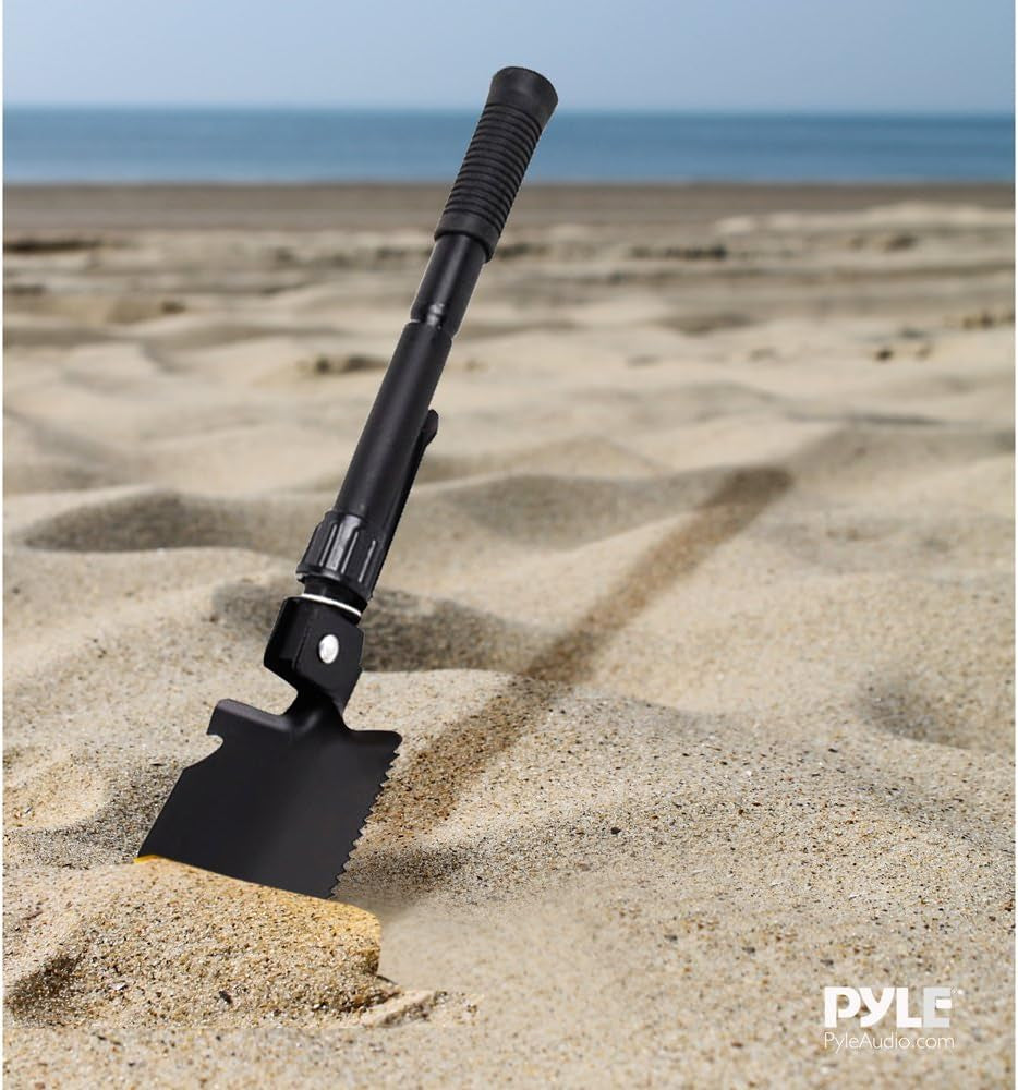 Phmdsh11 - Mini Metal Dedector Camp Folding Shovel