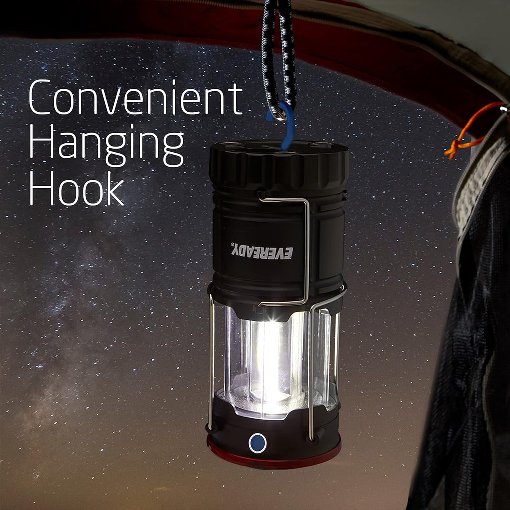 360 LED Camping Lantern (2-Pack), Collapsible LED Lanterns, Rugged Survival Kits for Hurricane, Emergency Light for Storm, Outages, Outdoor Portable Lanterns