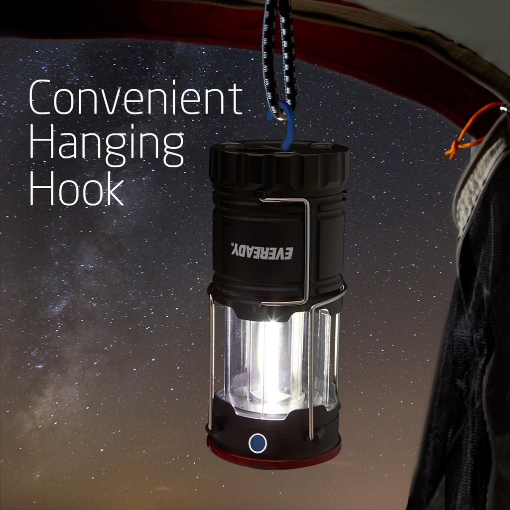 Collapsible Rechargeable Lanterns, 300 Lumens, USB Rechargeable Lantern, Outdoor and Camp Lantern, Micro-Usb Charging Cable Included, 4 Count